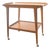 Mid Century Modern Poul Hundevad Style Teak Bar Serving Cart For Sale