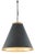 Currey & Company Currey & Company Pierrepont Black Small Pendant For Sale - Image 4 of 4