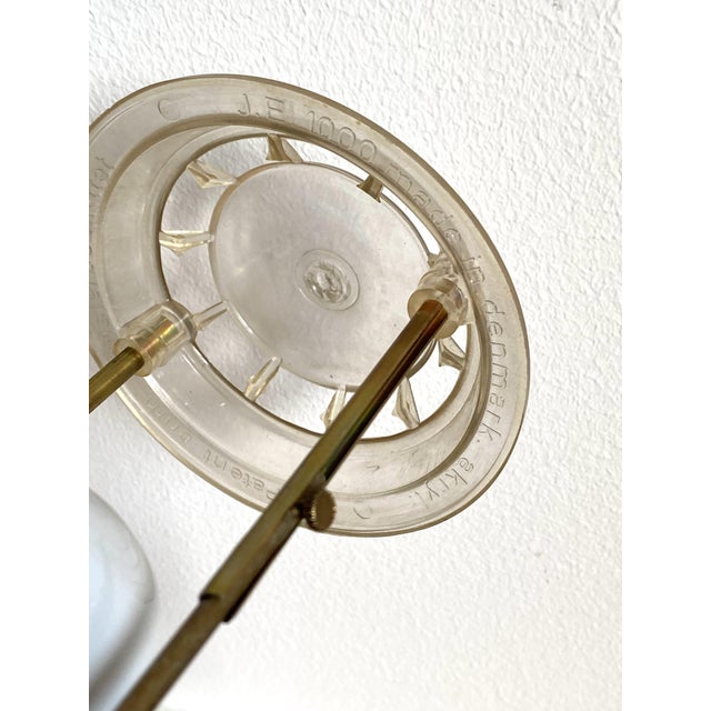 Thistle Table Lamp by Kaj Lange for Royal Copenhagen and Fog & Mørup, 1960s For Sale - Image 11 of 12