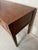 Brown Campaign-Style Desk in Oak, 1990s For Sale - Image 8 of 12