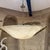 For your consideration, a Large Art Deco Alabaster Dome Pendant Chandelier featuring distinct carved detailing and...