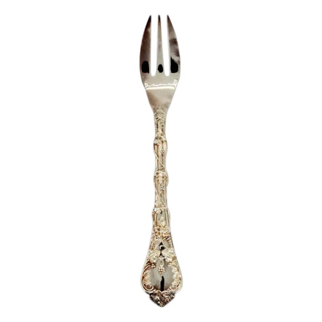 French Odiot Demidoff .950 Silver Fish Fork For Sale