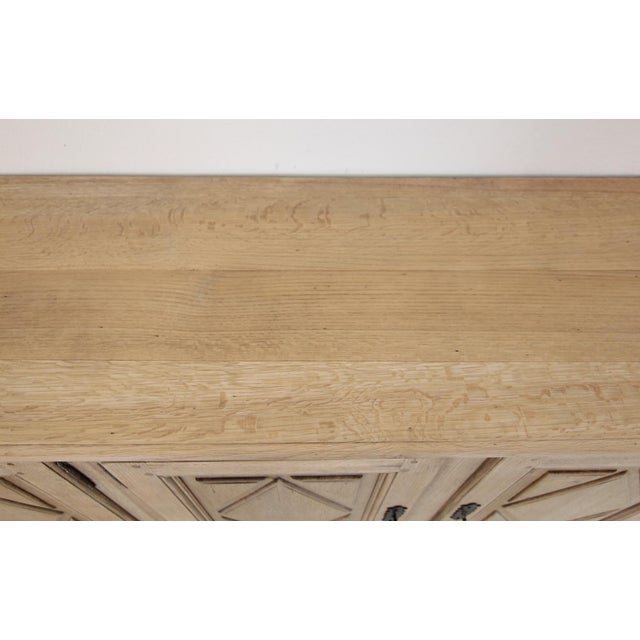 Vintage Oak Sideboard, 1930s For Sale - Image 18 of 18