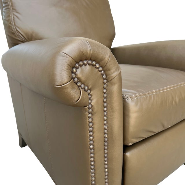 Custom made LEE Industries L1964-01R Leather Relaxor (Recliner) Chair. This chair is showroom new and has never been used....