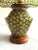 1960s Hand-painted Decorative Parchment Table Lamp With Wood Base For Sale - Image 4 of 9