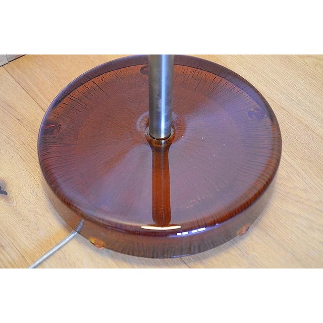 Floor Lamp by Carl Fagerlund for Orrefors Sweden, 1970s For Sale - Image 6 of 18