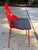 Modern Red Lacquered Desk and Chair For Sale - Image 10 of 14
