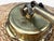 Metal 1950s V. Soini Oy, Rare Floor Lamp, Brass, Leather, Rattan For Sale - Image 7 of 11