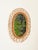 Large Oval Mirror in Bamboo, Rattan and Wicker by Franco Albini, Italy, 1970s For Sale - Image 3 of 11