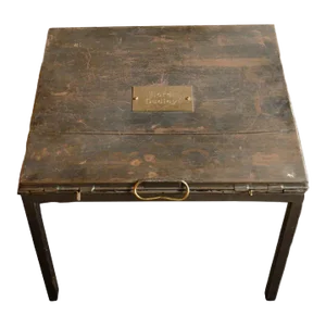British Campaign Iron Folding Table C. 19th Century