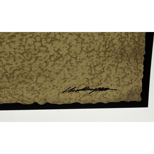 1990s j.d. Challenger Strike at Sunrise Hand Signed Art Serigraph Limited Edition For Sale - Image 5 of 6