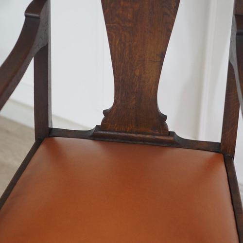 Baroque Style Oak Armchairs, 1900s, Set of 2 For Sale - Image 6 of 16