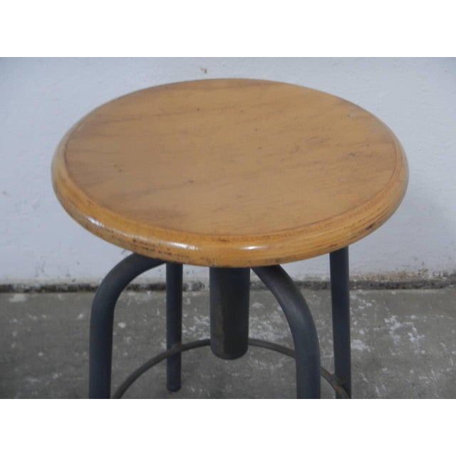 Mid-Century 4-Footed Stool, 1960s For Sale - Image 3 of 8