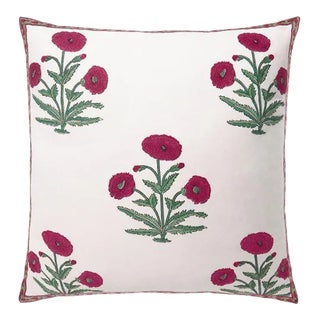 Poppy-Gina Magenta Reversible Euro Sham For Sale