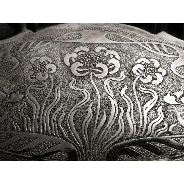 German Art Nouveau Tray, 1890s For Sale - Image 5 of 11