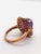 Art Deco Bochic Capri Vintage 18K Gold & Silver Multi-Gem Ring with Amethyst, Circa 1990 For Sale - Image 3 of 11