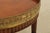 Vintage French Louis XVI Style Brass Gallery Coffee Cocktail Table For Sale - Image 9 of 14