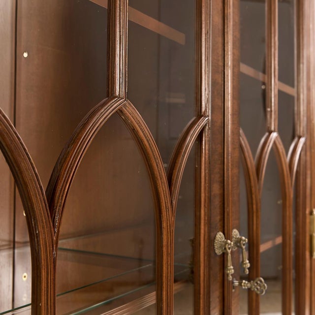 Not Yet Made - Made To Order Walnut Display Bookcase For Sale - Image 5 of 12