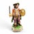Ceramic Figure of James Quin as Sir John Falstaff from Derby Porcelain, England, 1770s For Sale - Image 7 of 14