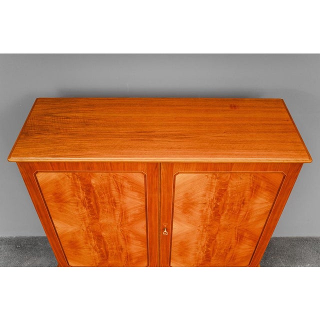 Mid-Century Modern Highboard in Walnut, 1900s For Sale - Image 9 of 16