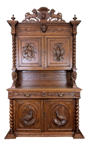 Cupboard in Solid Oak