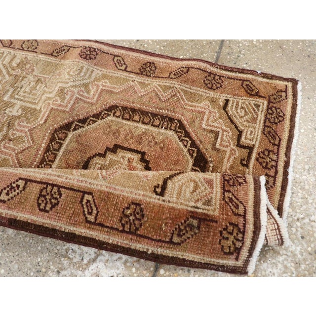 Textile Galerie Shabab Collection Early 20th Century East Turkestan Khotan Throw Rug For Sale - Image 7 of 8