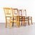 1950s French Blonde Farmhouse Dining Chairs, 1950s, Set of 4 For Sale - Image 5 of 18