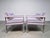 Tan 1970s Pair of Lounge Chairs Style of Milo Baughman For Sale - Image 8 of 13