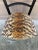 A Pair of Ebonized Opera Chairs in Tiger Upholstery For Sale - Image 13 of 14