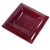 Italian Burgundy Glazed Ceramic Dish from Italica Ars, 1970s For Sale - Image 10 of 10
