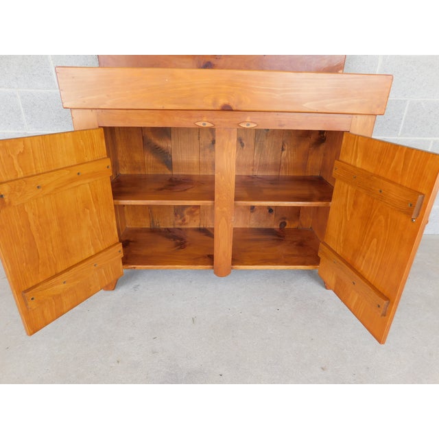 Auburn Primitive Shaker Style Pine Dry Sink For Sale - Image 8 of 15