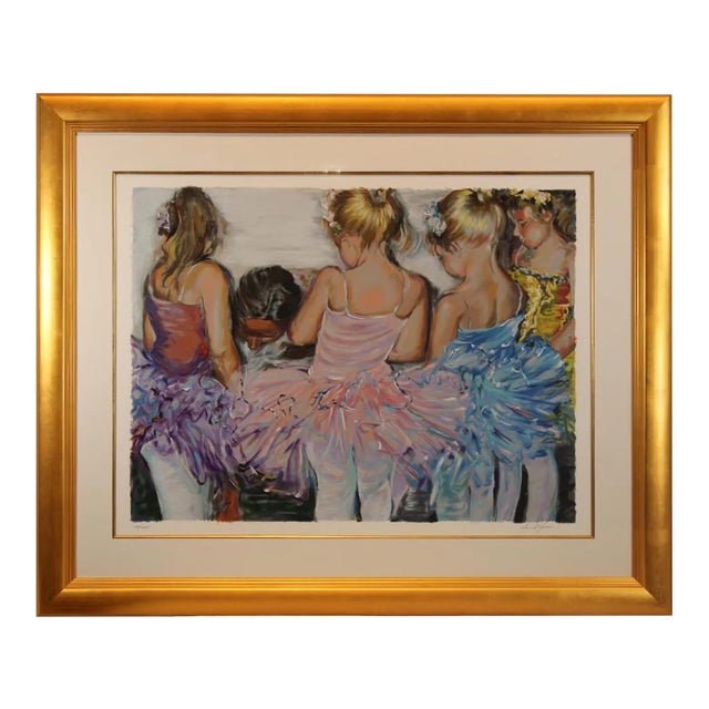 Rita Asfour "Tie My Shoe" Limited Edition Collectable Print For Sale