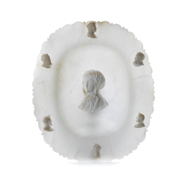 Grand Tour Relief Plate, 1800s For Sale - Image 5 of 5