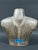 Brown Carved Solid Wood Female Torso Sculpture Late 20th Century For Sale - Image 8 of 10