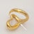 Tiffany and Co. Late 20th Century Vintage Tiffany & Co. Elsa Peretti 18k Open Heart Ring, Size 5.75 For Sale - Image 4 of 10