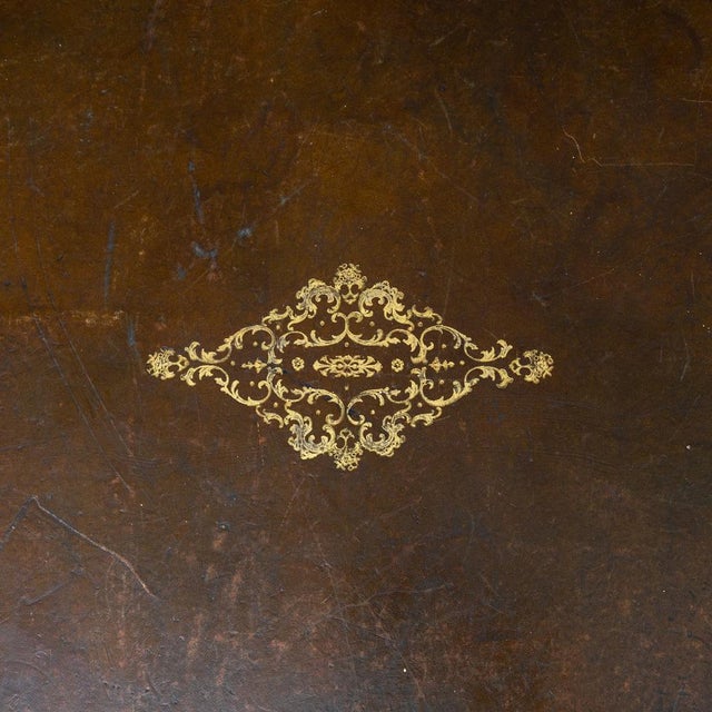 Black-Patinated Baroque Style Desk, 1900s For Sale - Image 5 of 6