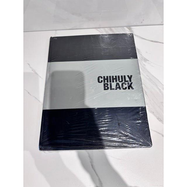 Paper The Image Shows the Hardcover Art Monograph Chihuly Black by Renowned American Glass Artist Dale Chihuly, Published in 2008 by Chihuly Workshop. For Sale - Image 7 of 7
