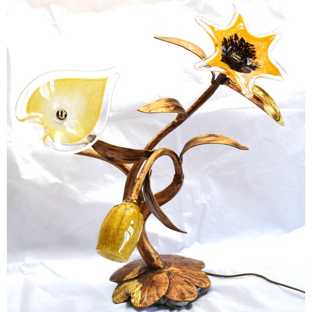 1980s Bouquet Table Lamp by Serip, 1980s For Sale - Image 5 of 9