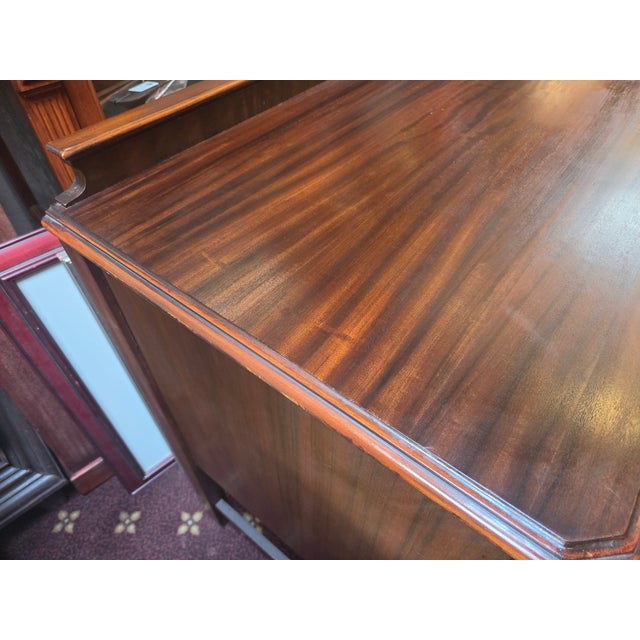 1920s Antique 1920s Jacobean Spanish Revival Walnut Sideboard For Sale - Image 5 of 12