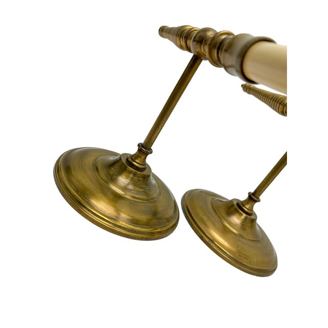 Vintage French Barley Twist Brass Wall Lights, 1970, Set of 2 For Sale - Image 11 of 12