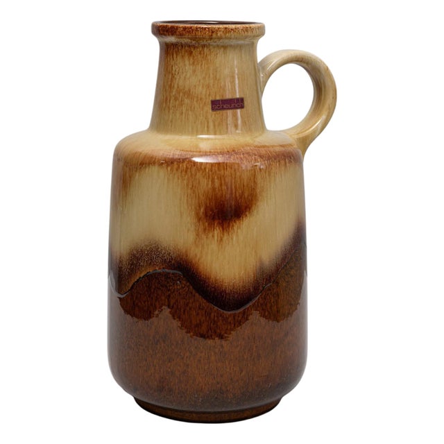 20th Century German 'W. Germany' Ceramic Vase For Sale