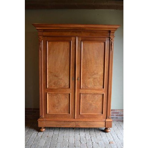 Antique Cabinet in Cherry Wood, 1800s For Sale - Image 9 of 10