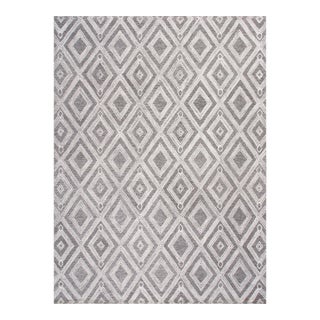 Pasargad Home Modern Silver Area Rug- 8' 9" X 11' 9" For Sale