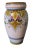 Vintage Monumental Size Gialletti Giulio -Deruta Hand Painted Italian Faience Floor Vase For Sale - Image 12 of 12