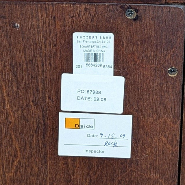 Pottery Barn Rustic Sideboard For Sale - Image 11 of 12