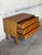 Oak Dresser With 3 Drawers and Black Handles Danish Mid-Century Modern 1960s For Sale - Image 10 of 12