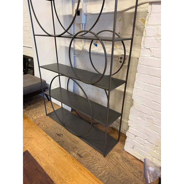 Four Hands Danielle Five-Shelf Bookshelf For Sale - Image 11 of 12