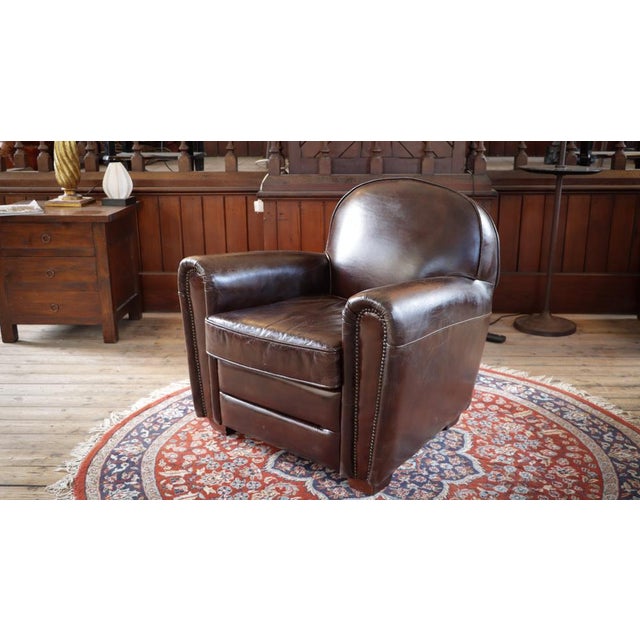 Leather Club Chair from Timothy Oulton, 2010s For Sale - Image 14 of 17