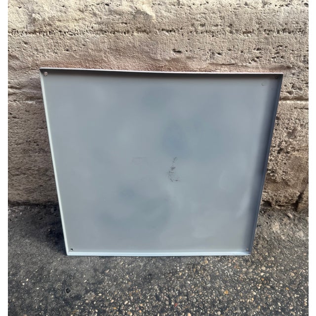 Old 1950s enamel sign of Malboro, a historic American brand launched in 1924 by Philip Morris This piece has an...