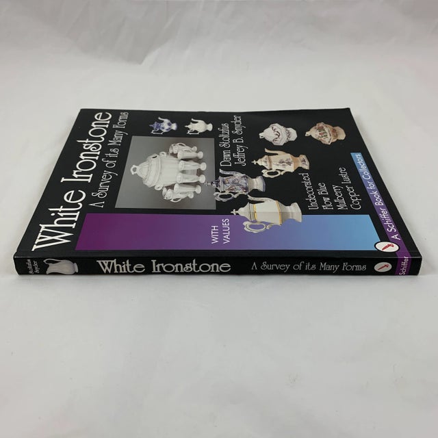 English White Ironstone Ceramics Reference Book by Dawn Stoltzfus 1st Edition Paperback For Sale - Image 3 of 11